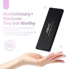 ABAC Pastel Shimmer packaging showcasing nail art versatility