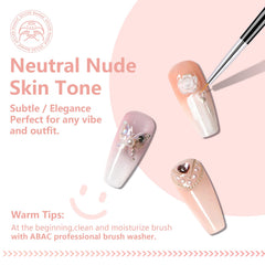 ABAC Pat Paint stamping and ombre art with high-pigment cream formula.