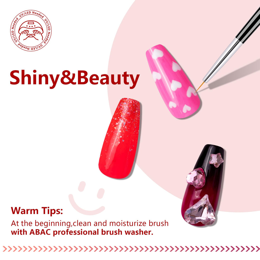 ABAC Pat Paint stamping and ombre techniques on a compact palette