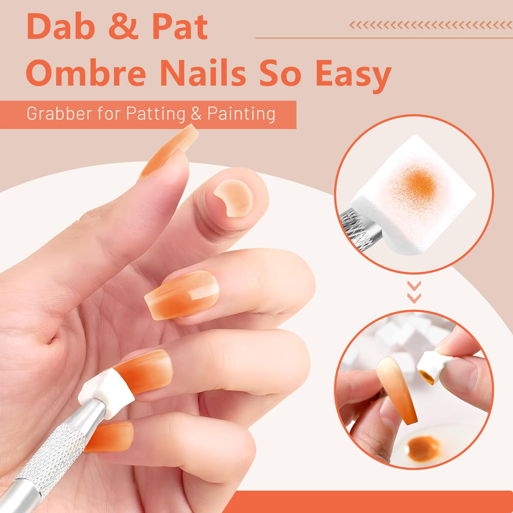 ABAC purple solid gel nail polish creates stylish accent nails