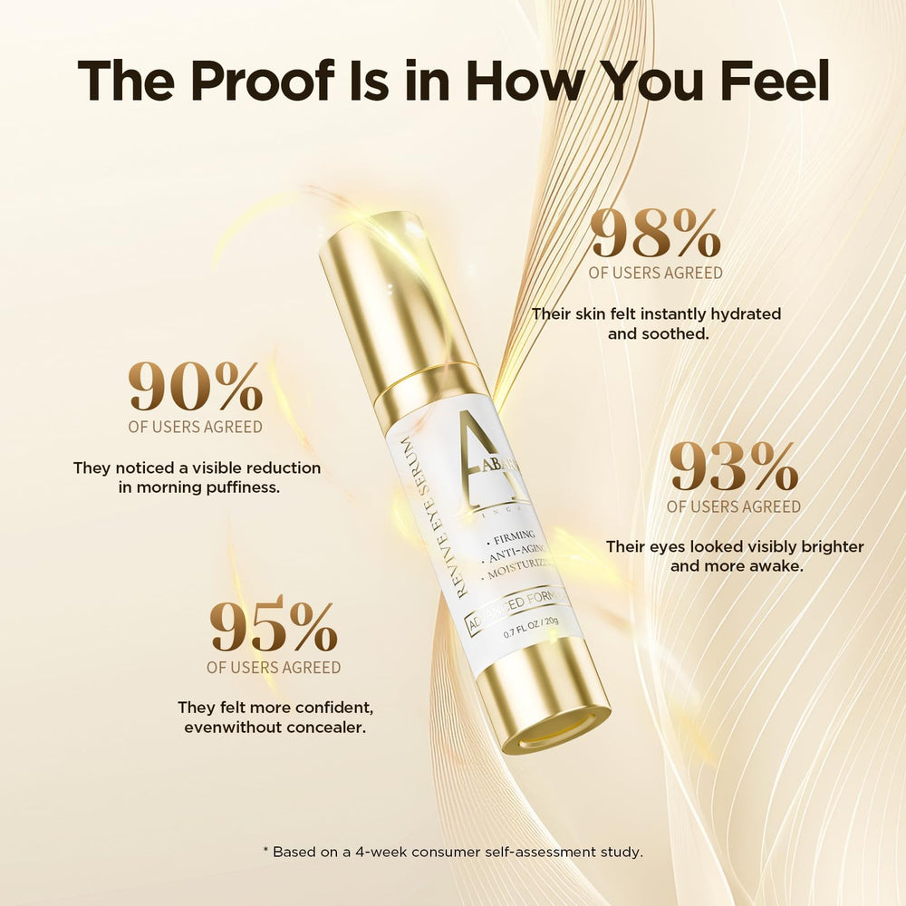Abarno daily-use under-eye care for a refreshed look