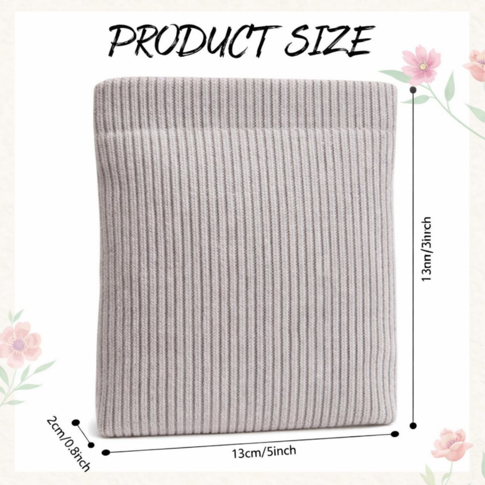 Abbylike small cosmetic pouch purse-size design fits handbags and totes
