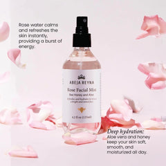 ABEJA REYNA Rose Water Splash refreshes and tones skin