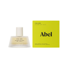 ABEL Cyan Nori EDP application shot suggests subtle daily fragrance wear.
