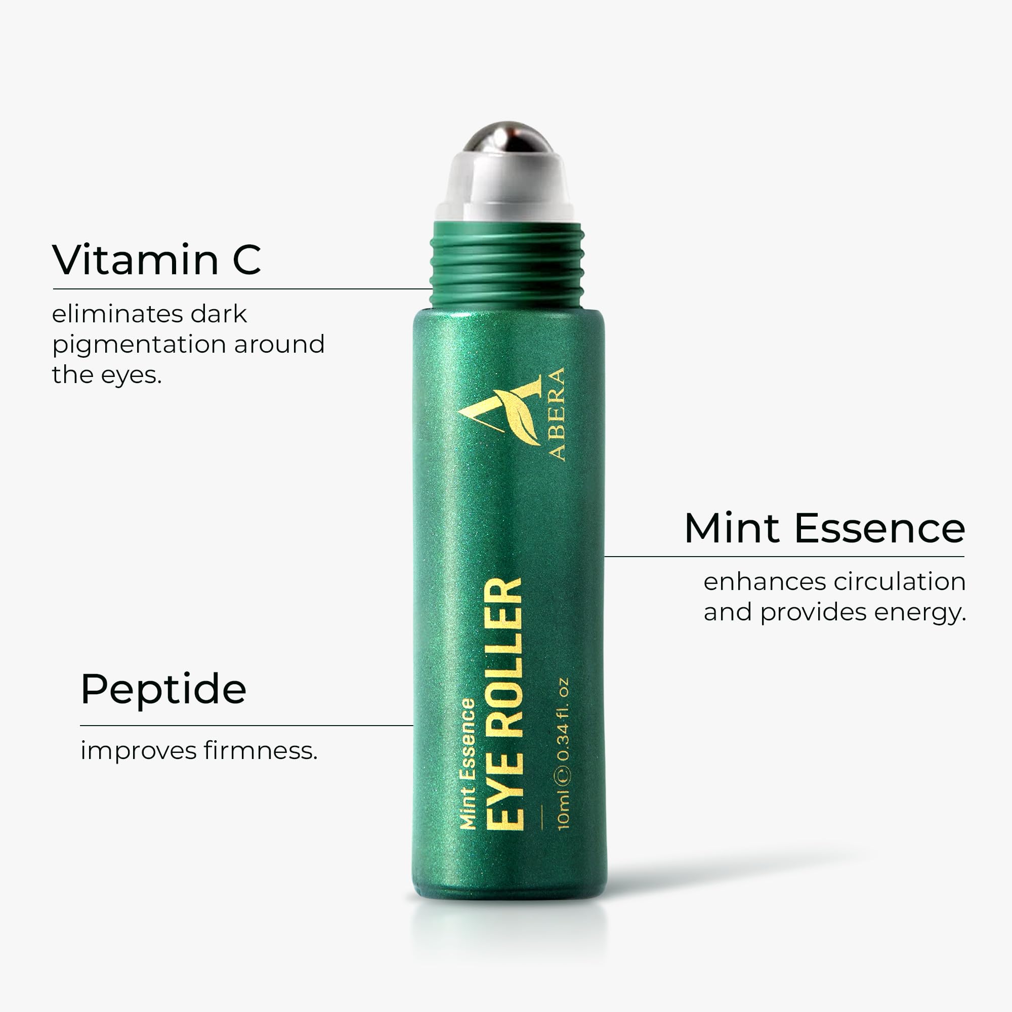 Abera Eye Roller Serum fast-absorbing formula for daily use