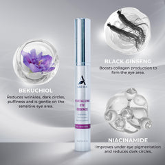 Abera Eye Roller Serum travel-size compact bottle for on-the-go care