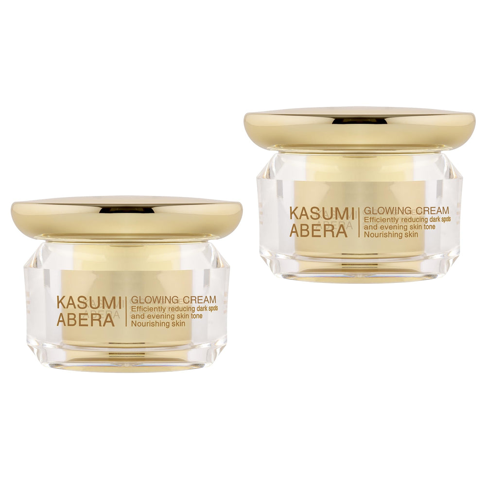 ABERA Kasumi Face Cream jar front view highlighting lasting hydration.