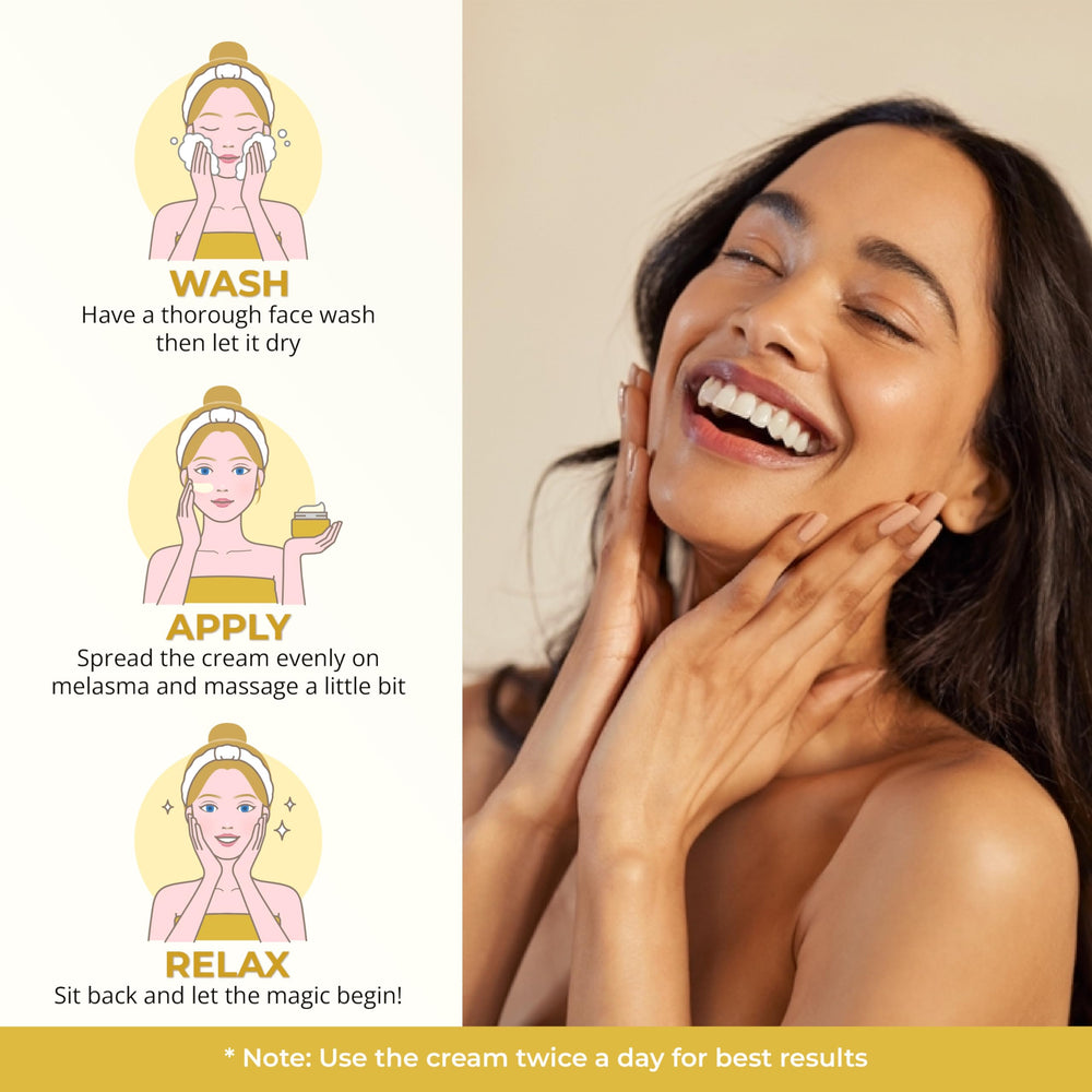 ABERA Kasumi Glowing Cream usage tips with everyday radiance.