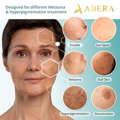Genowhite and Niacinamide ingredients highlighted for gentle correction.