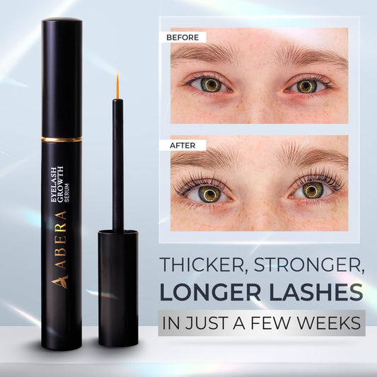 ABERA Misan serum packaging display highlighting three-pack set for savings