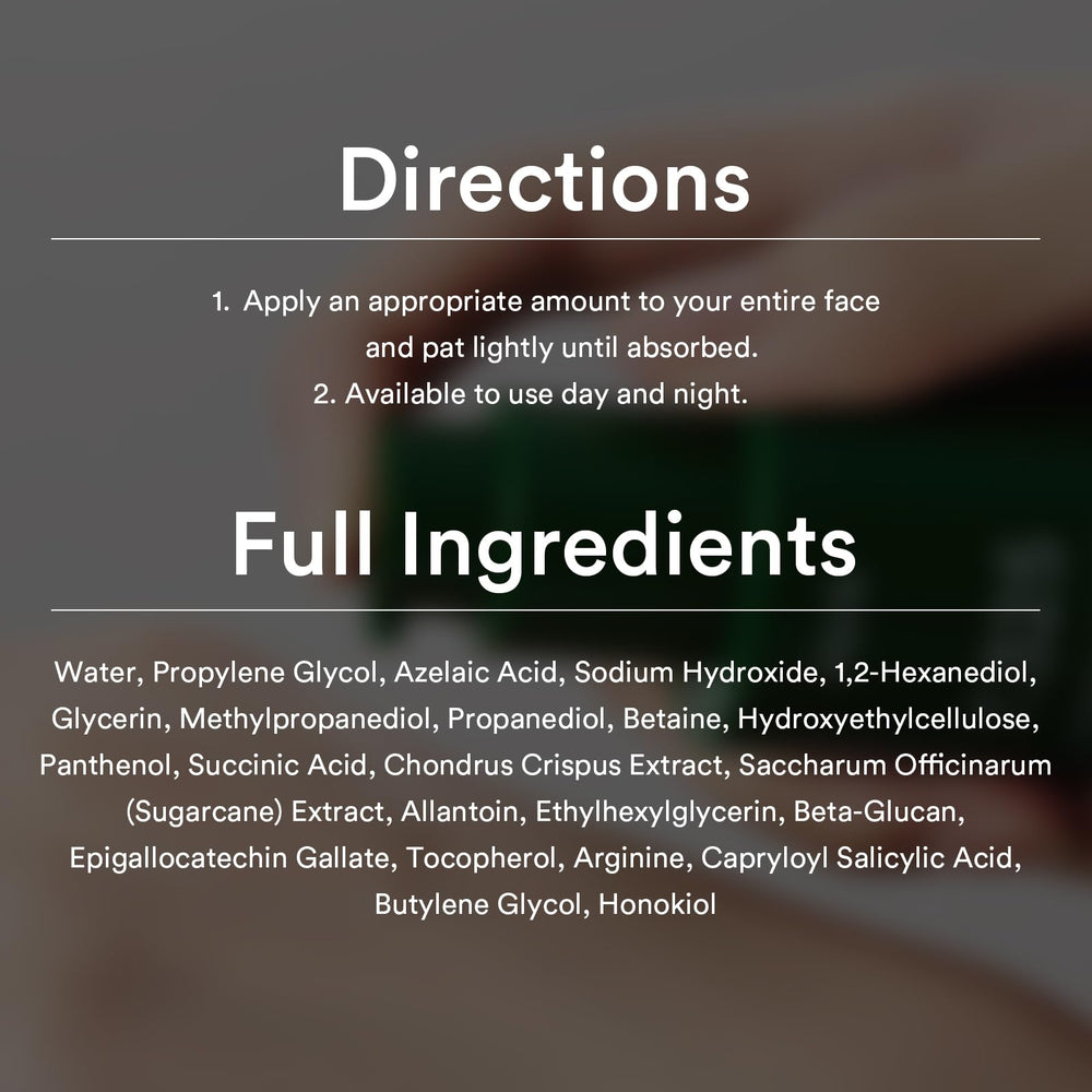 Abib Clear Spot Serum absorbs quickly for a light, non-sticky finish.