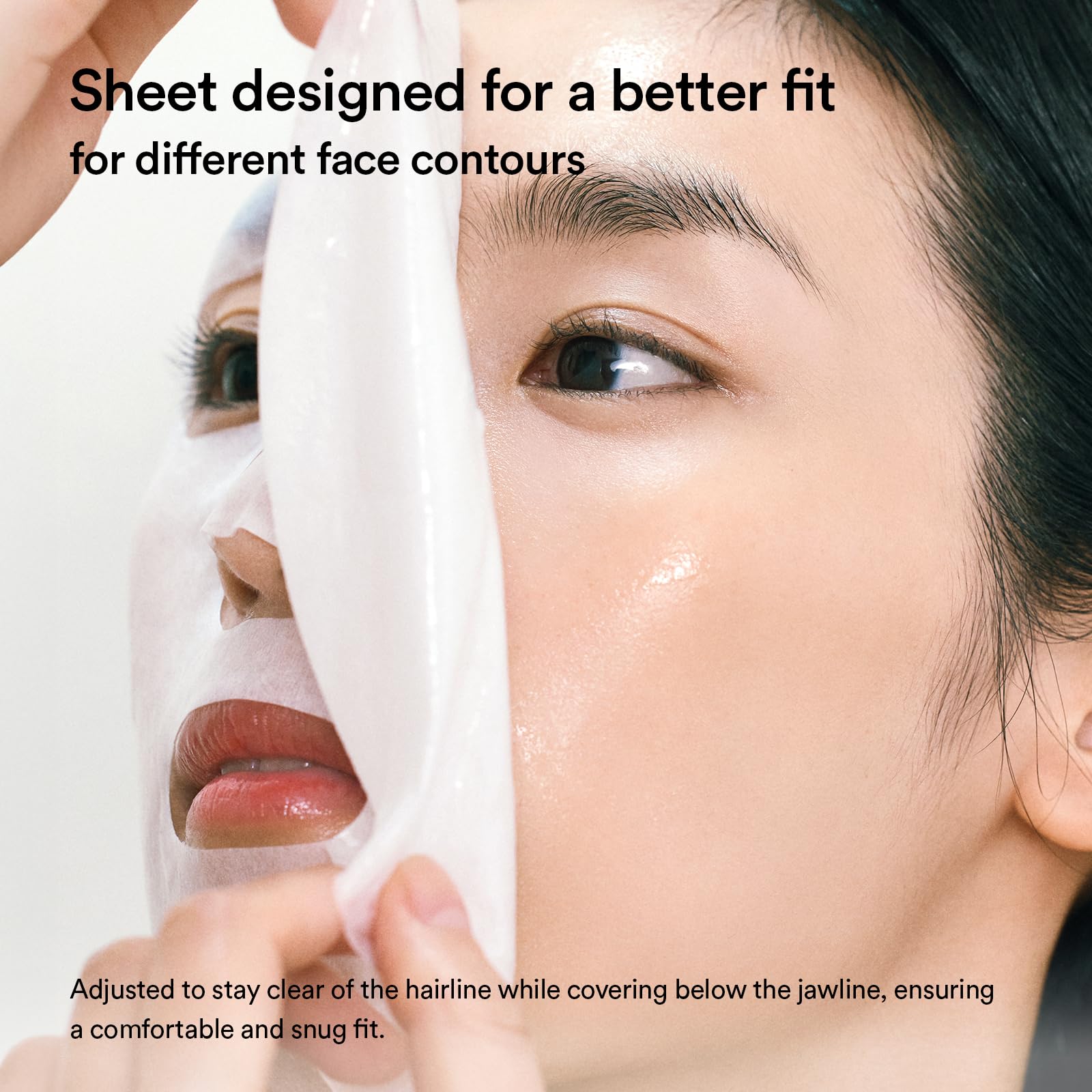 Abib Gummy Sheet Mask Milk Sticker providing lasting moisture boost.