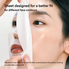 Abib Gummy Sheet Mask Milk Sticker providing lasting moisture boost.