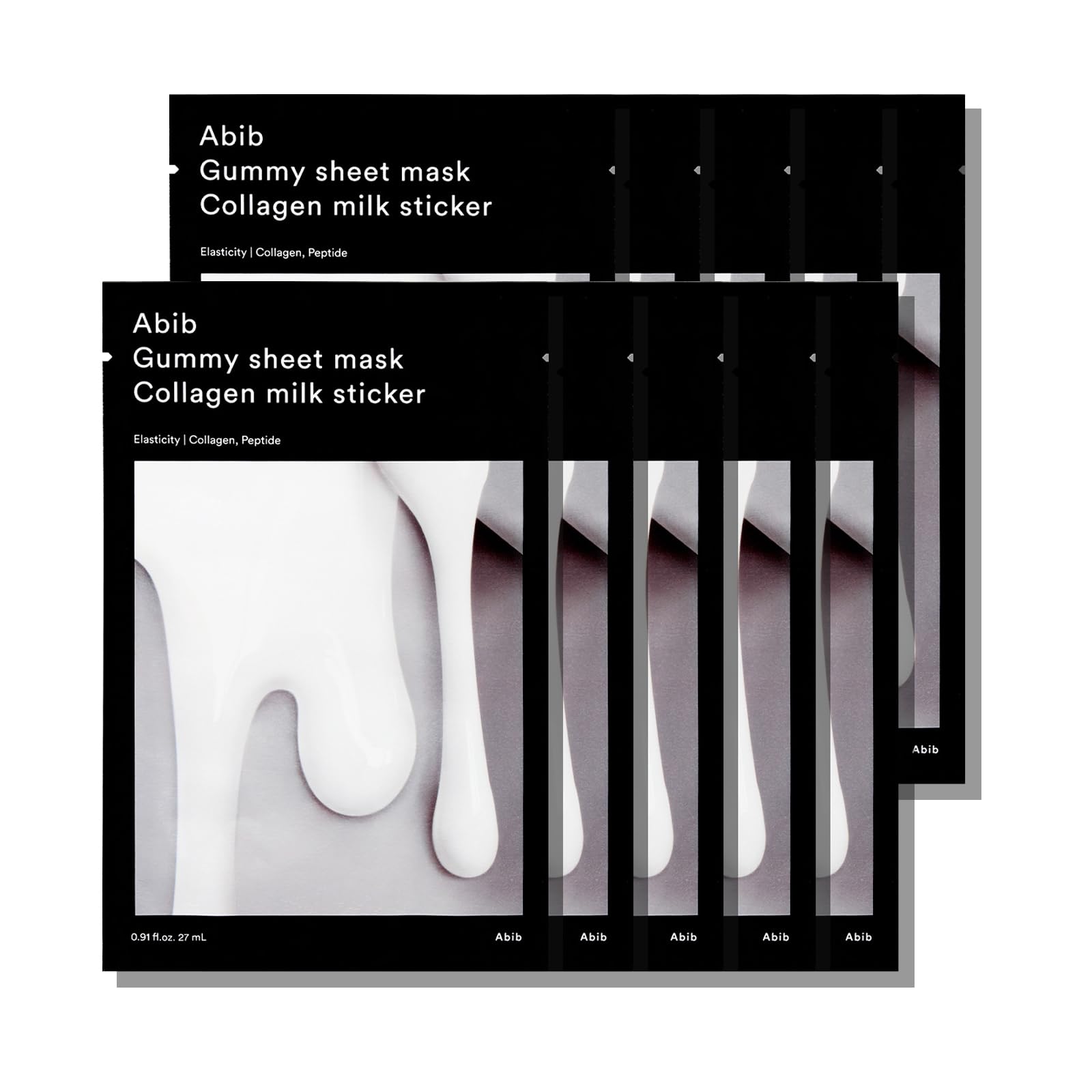 Abib Gummy Sheet Mask Milk Sticker pack for daily hydration and gentle care.