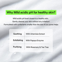 Creamy lather from Abib Heartleaf Cleanser lifting impurities without stripping moisture.