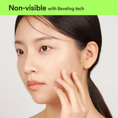 Calming heartleaf and tea tree formula patch soothes irritated skin.