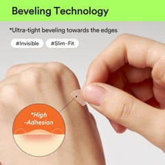 Waterproof adhesion keeps the Abib patch secure during workouts.
