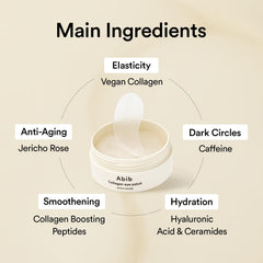 Abib Jericho Rose collagen patches emphasize hydration and elasticity