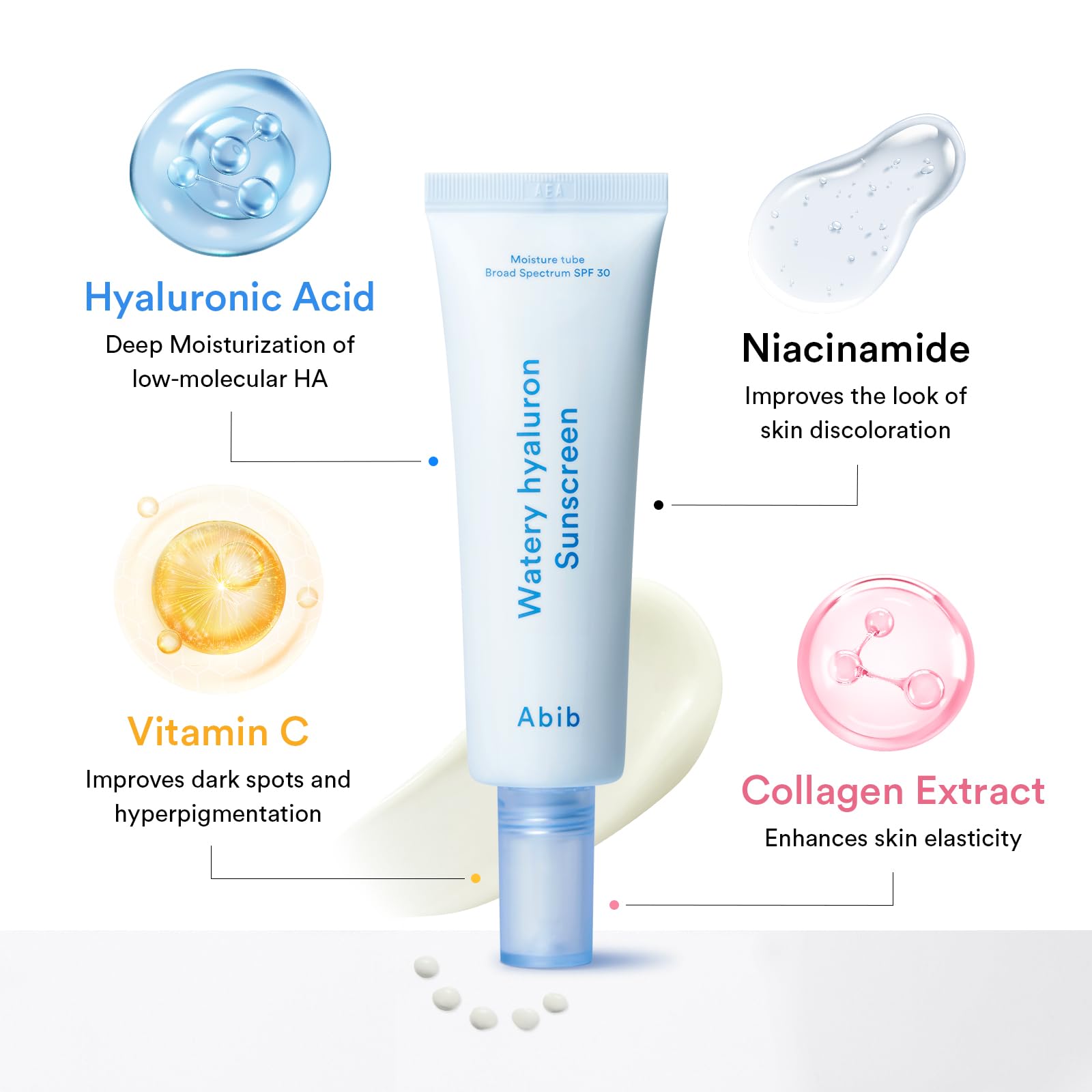 Abib Lightweight watery gel texture glides on without heaviness