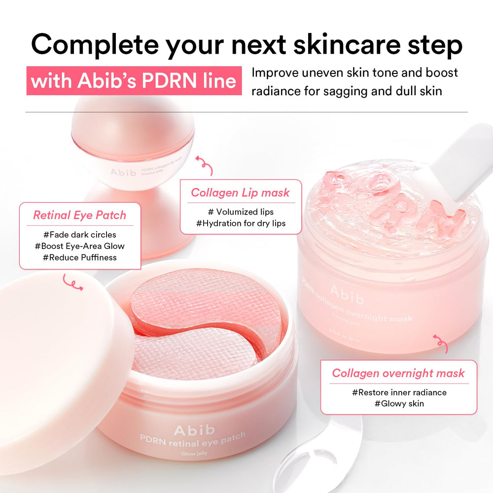Abib Pink Me Up PDRN lip mask close-up for hydrated, smoother lips