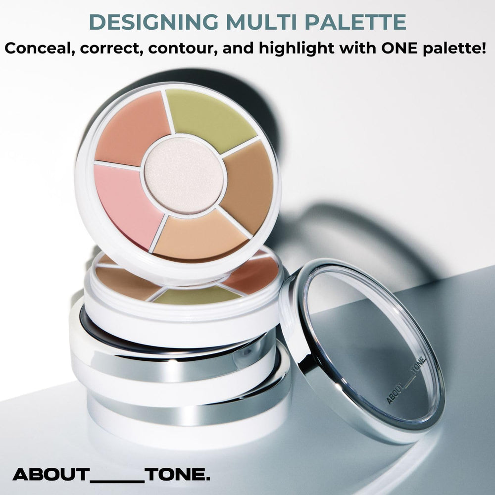 ABOUT TONE easy application with fingers or brush for versatile use.