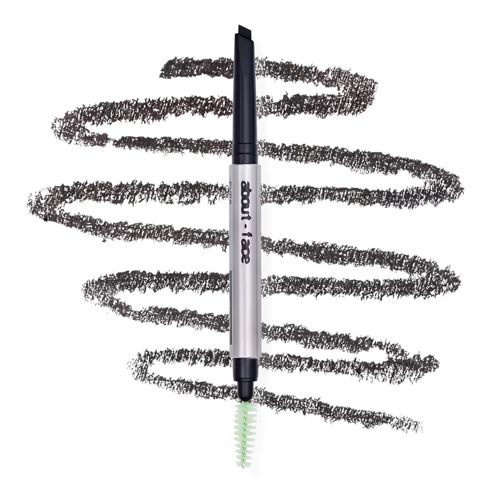aboutface Brow Artist pencil closeup demonstrates precise brow definition for natural shaping