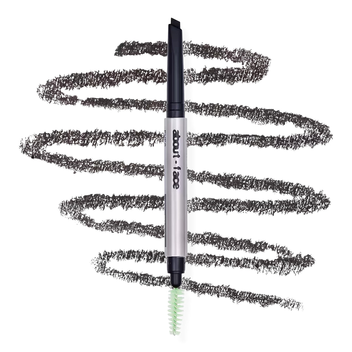aboutface Brow Artist pencil closeup demonstrates precise brow definition for natural shaping