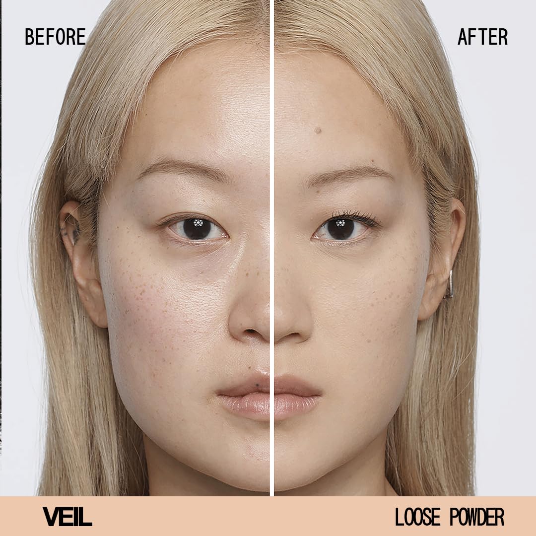 about-face Curtain Call Set powder-puff for precise, seamless touch-ups.