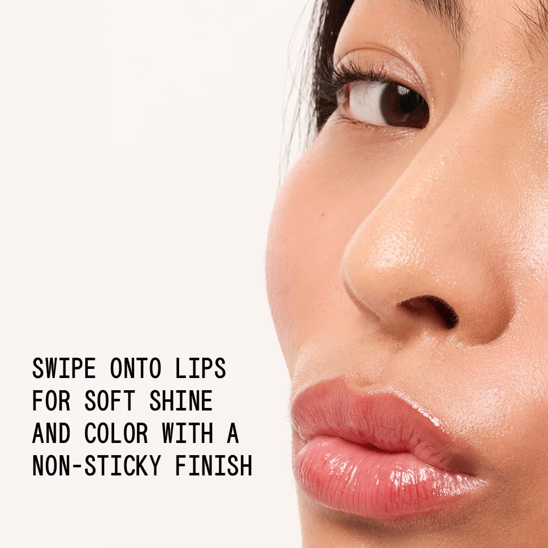 about-face Light Lock Lip Gloss Adore Me precision applicator for smooth on-the-go touches.