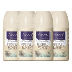 ABOVE Roll-On Personalities Peaceful bottle provides long-lasting floral protection for daily wear.