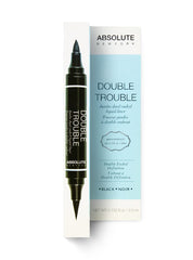 Absolute New York Double Trouble Liner ultra-slim tip close-up for precise lines