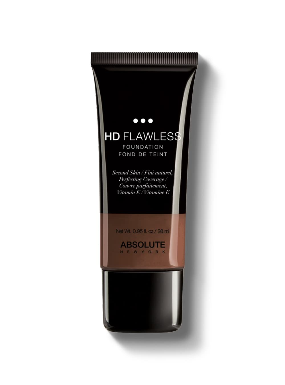 Absolute New York HD Flawless Fluid Foundation bottle pour for natural radiance and smooth skin