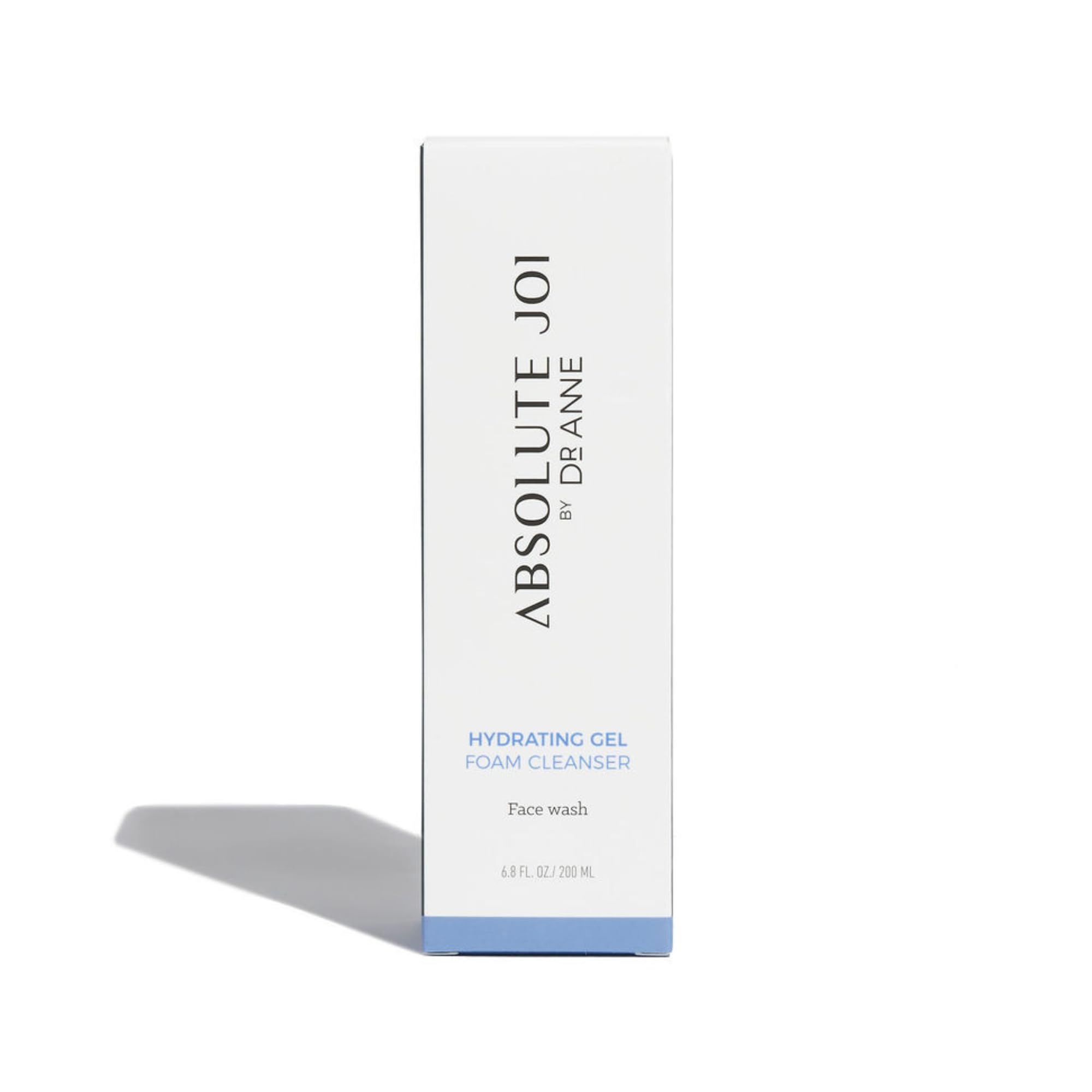 AbsoluteJOI fragrance-free packaging design communicates gentle, barrier-friendly cleansing.