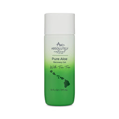 Absolutely Natural Aloe Vera Gel bottle close-up for cooling skin comfort