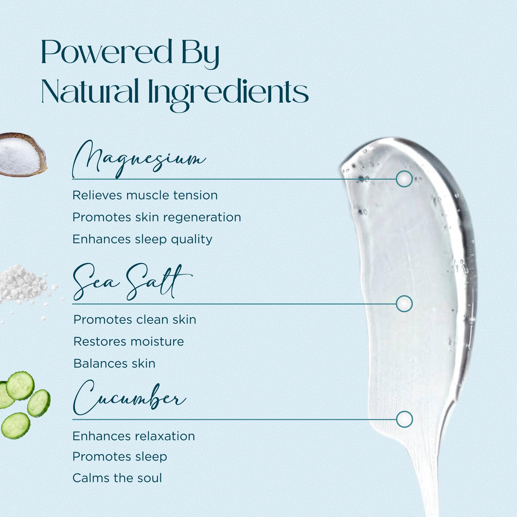 Abundant Natural Health Ocean Soothe Shampoo features eucalyptus oil for a refreshing scent.