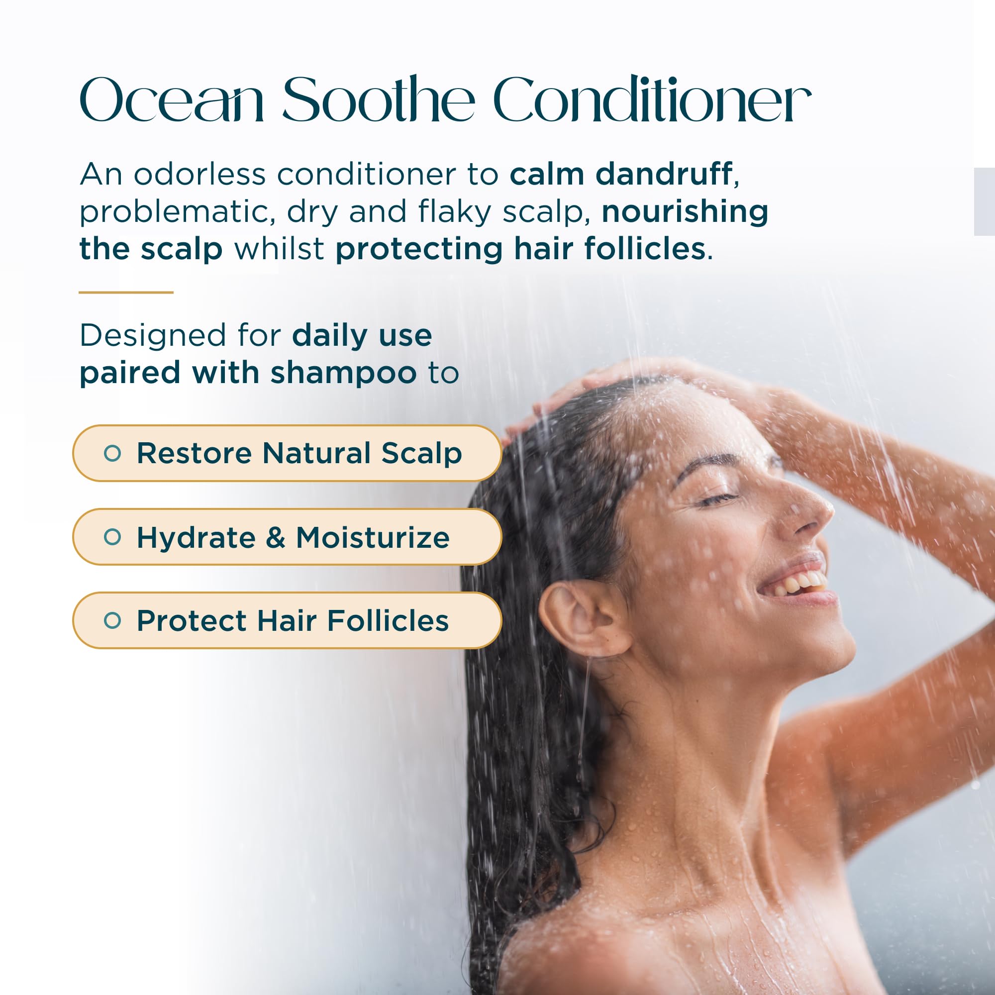 Ocean Soothe with shea butter for hair moisture