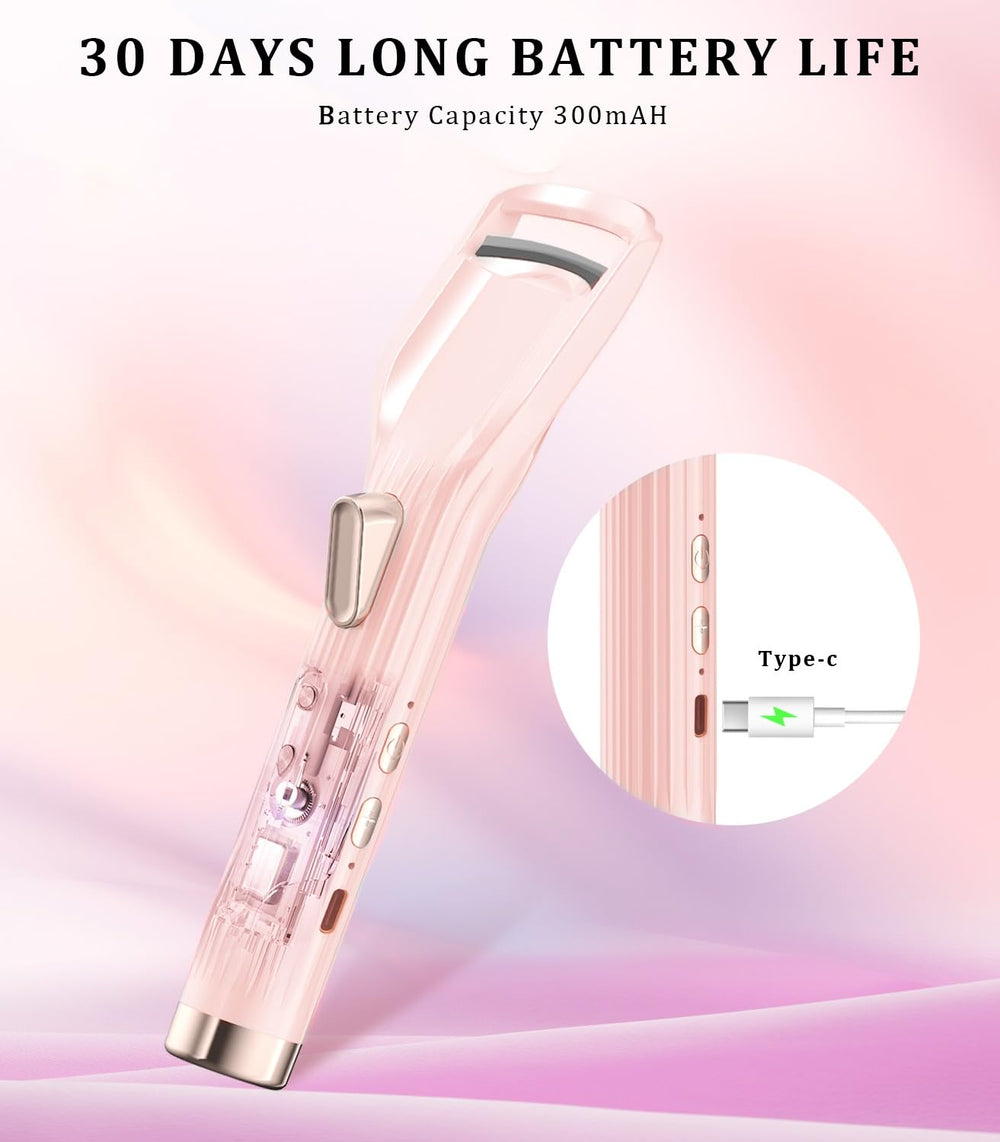 Acavado heated eyelash curler compact travel shot for on-the-go use