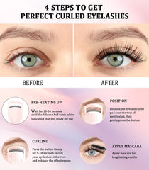 Acavado curler with two heat modes for different lash types and styles