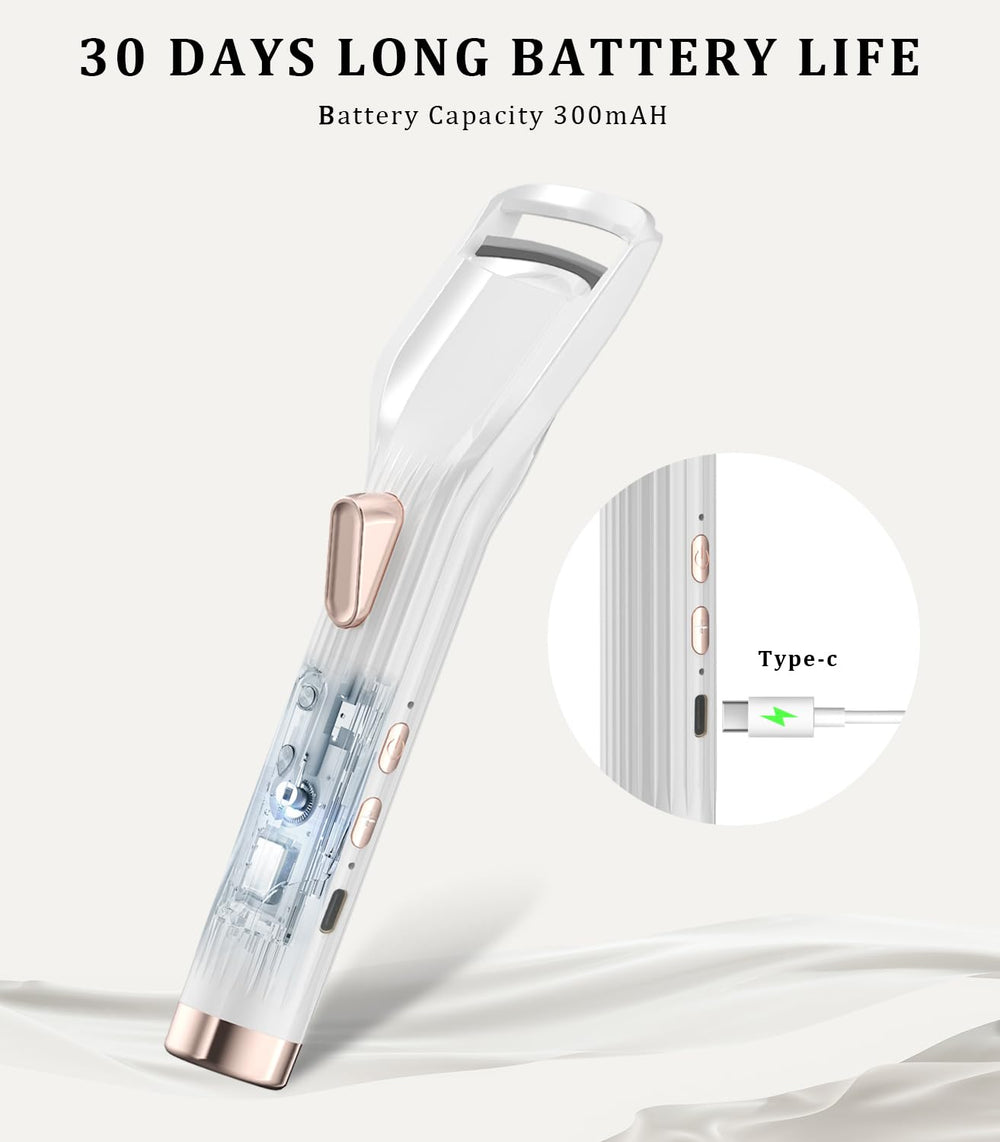 Acavado Type-C rechargeable curler ready for travel and daily use.