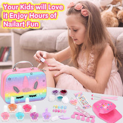 Acejoz nail stickers and diamond stickers inspire creative designs.