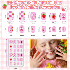 Acejoz pre-glue full-cover nails for quick, mess-free nail art sessions.