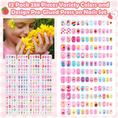 Acejoz soft ABS plastic nails for durable, kid-friendly nail art.
