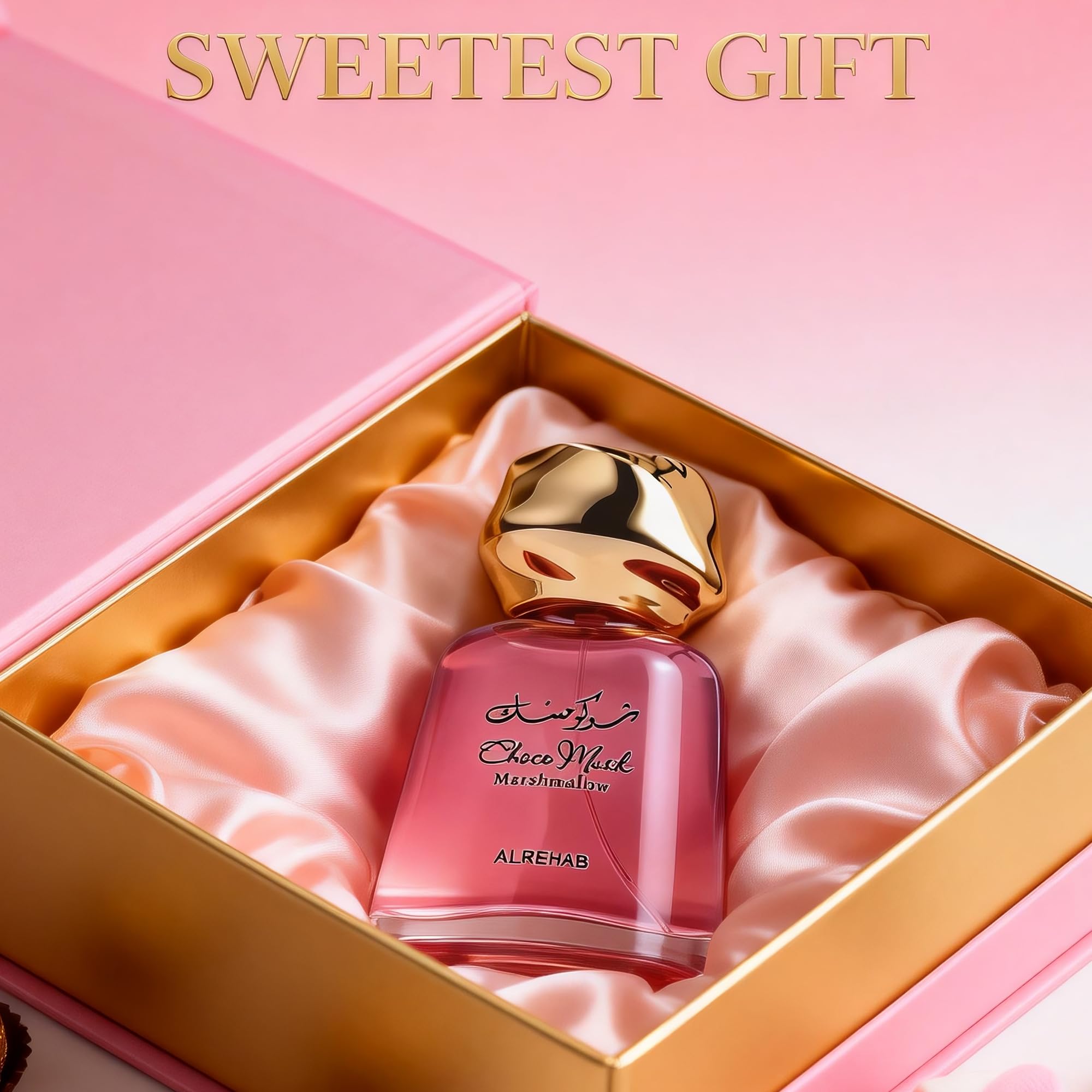 A CENTER Choco Musk Marshmallow gift box suits birthdays and anniversaries.