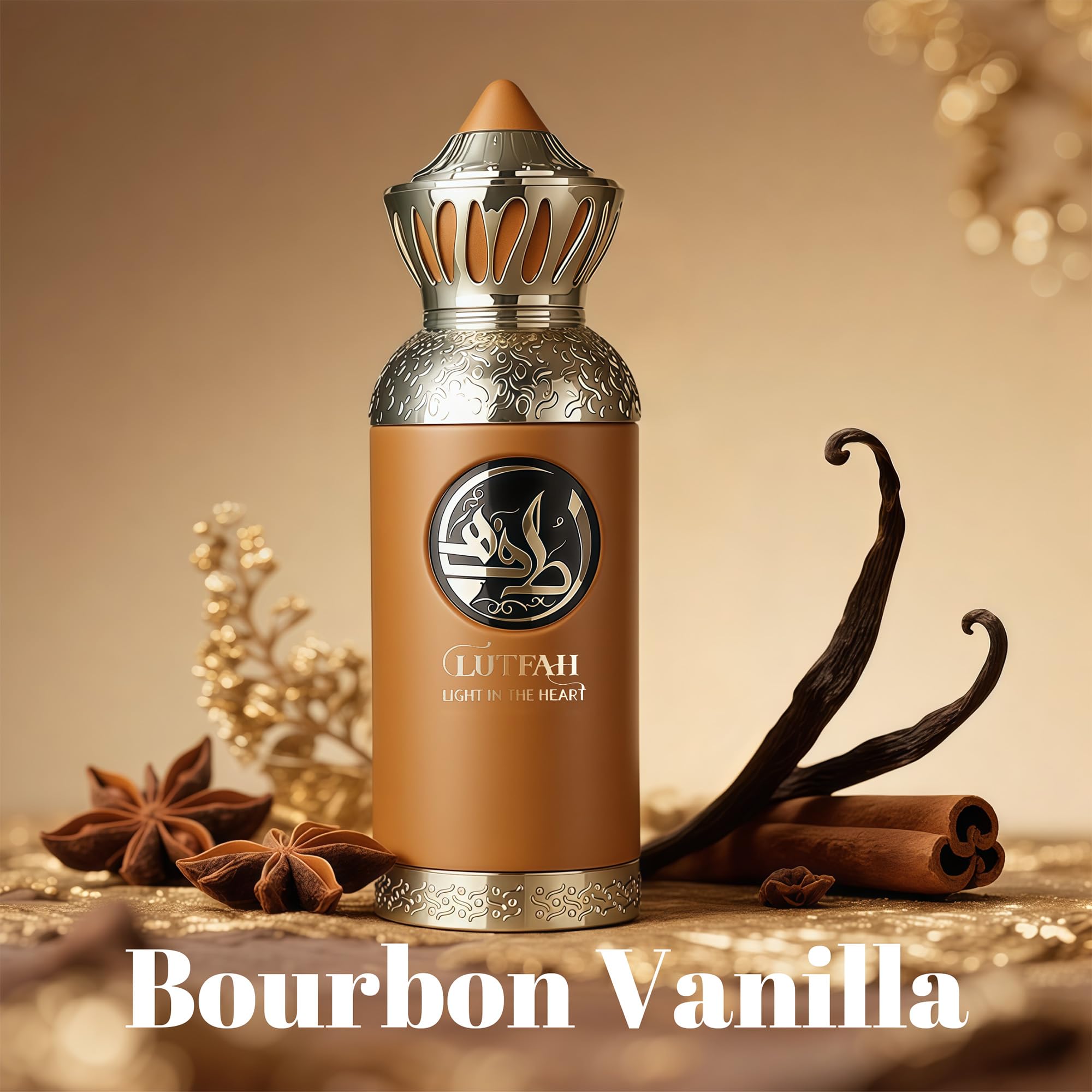 A CENTER Lutfah Light gift box shot communicates luxury gifting for anniversaries.