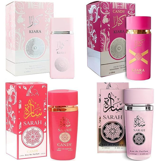 A CENTER Sarah bottle closeup for everyday elegance and lasting scent.