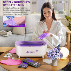 Achzzy paraffin wax machine inner pot stainless steel resists deformation for consistent warmth.