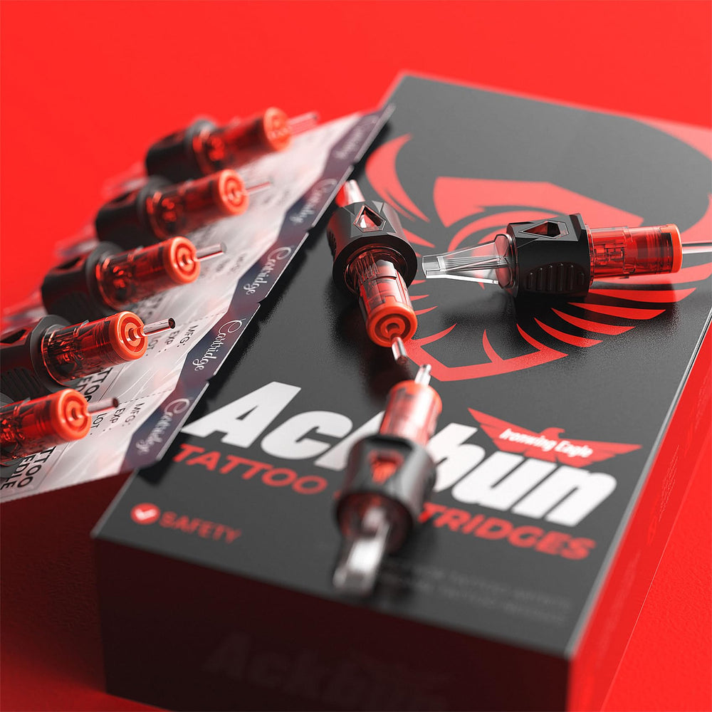 Ackbun locking-fit cartridge ensures secure installation and wobble-free operation.