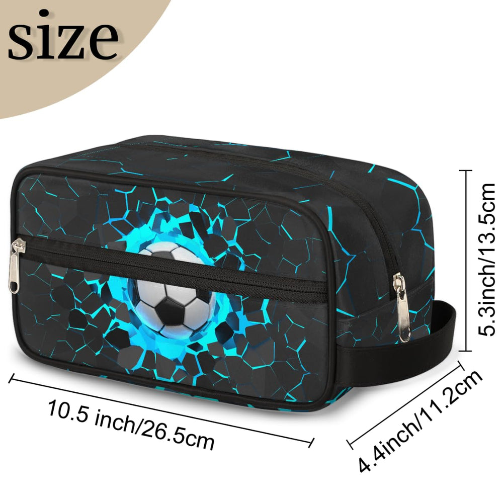 Ackutea travel bag front pocket provides quick access to small items.