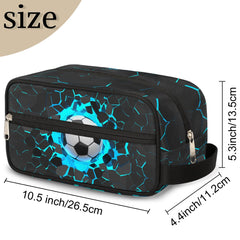 Ackutea travel bag front pocket provides quick access to small items.
