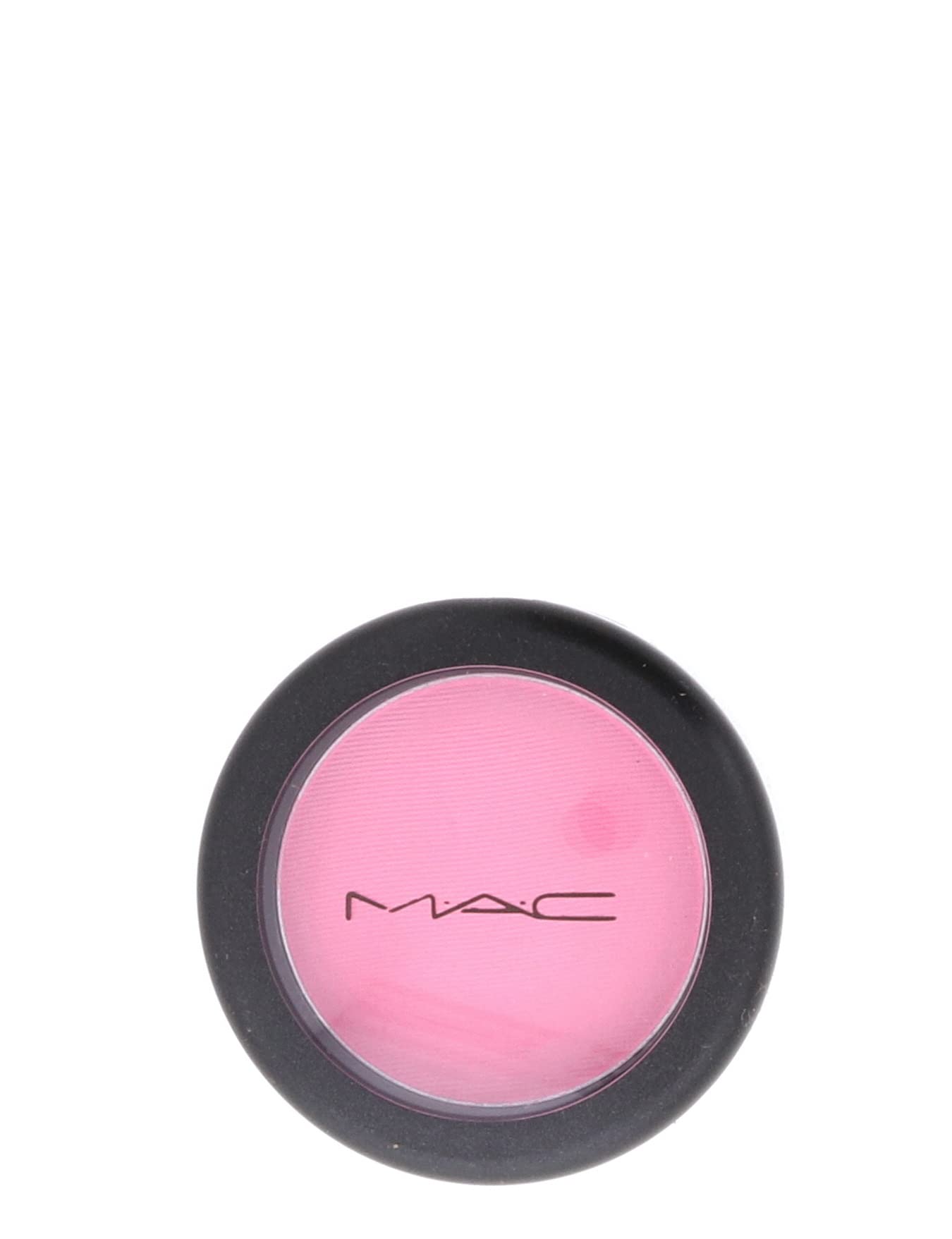 AcM MAC Sheertone blush Pink Swoon packshot with soft candy pink glow